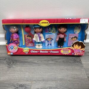 DORA the Explorer World Adventure Dolls NEW France China Russia Kohl's Exclusive